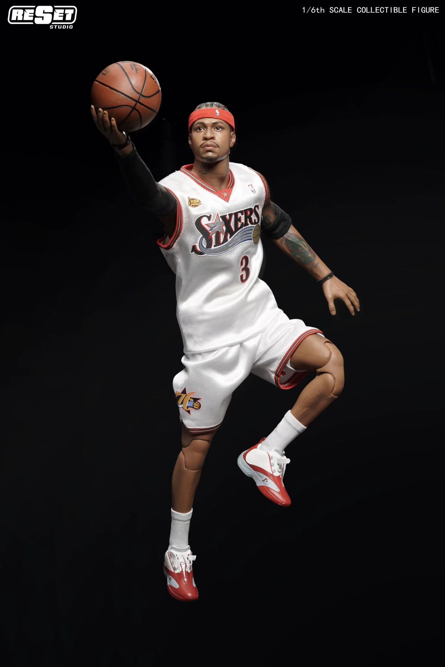 ResetStudio - ResetStudio 1/6 Allen Iverson Commemorative Action Figure Limited Edition | ResetStudio 1/6 巅峰艾弗森纪念版可动人偶 限量 - Image 1