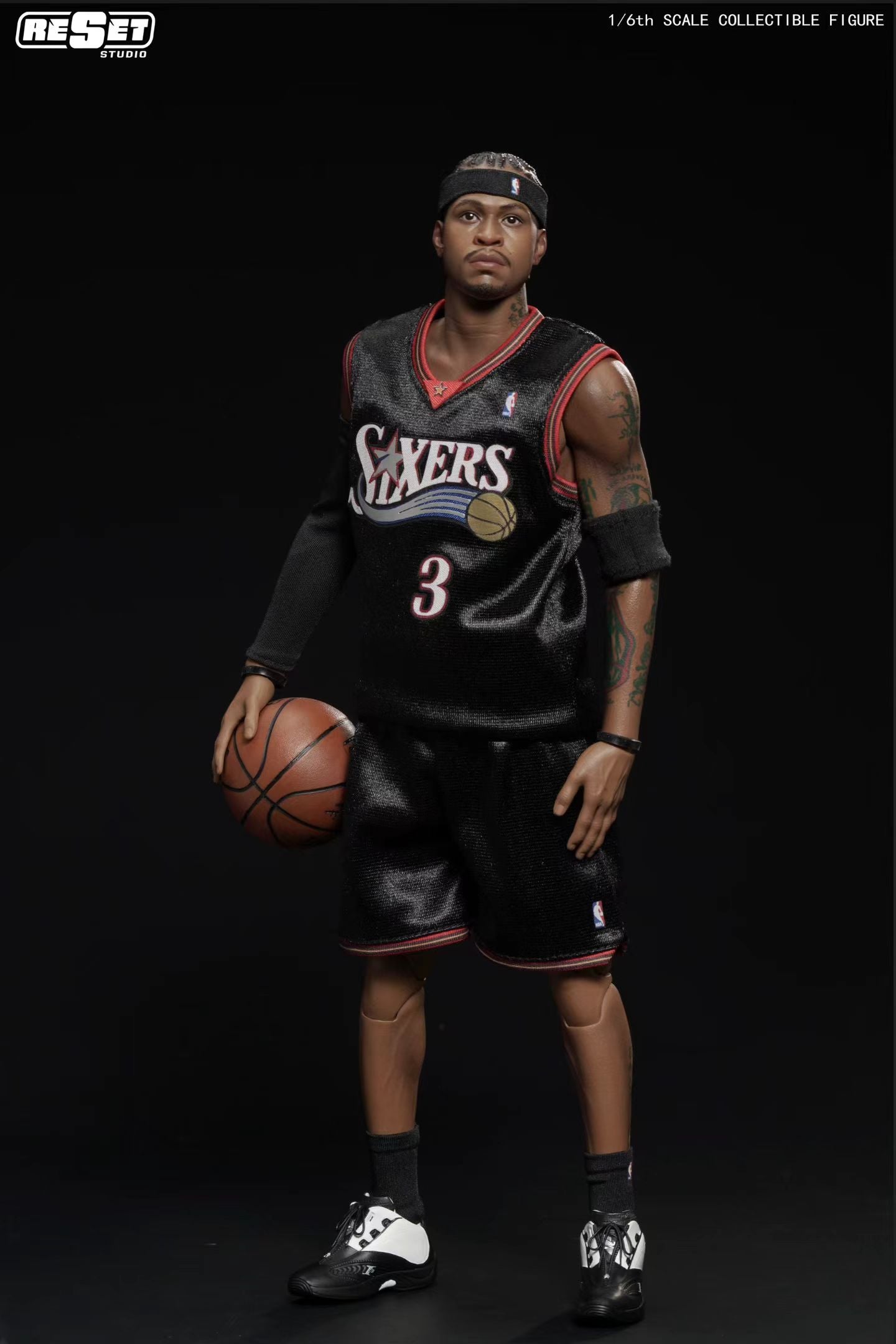 ResetStudio - ResetStudio 1/6 Allen Iverson Commemorative Action Figure Limited Edition | ResetStudio 1/6 巅峰艾弗森纪念版可动人偶 限量 - Image 6