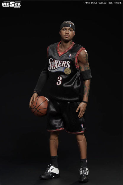 ResetStudio - ResetStudio 1/6 Allen Iverson Commemorative Action Figure Limited Edition | ResetStudio 1/6 巅峰艾弗森纪念版可动人偶 限量 - Image 6