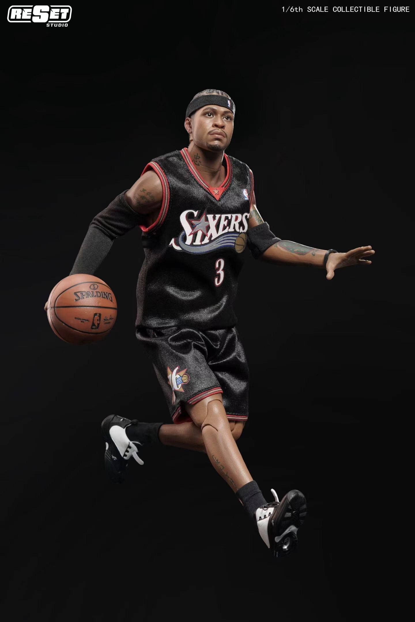 ResetStudio - ResetStudio 1/6 Allen Iverson Commemorative Action Figure Limited Edition | ResetStudio 1/6 巅峰艾弗森纪念版可动人偶 限量 - Image 8