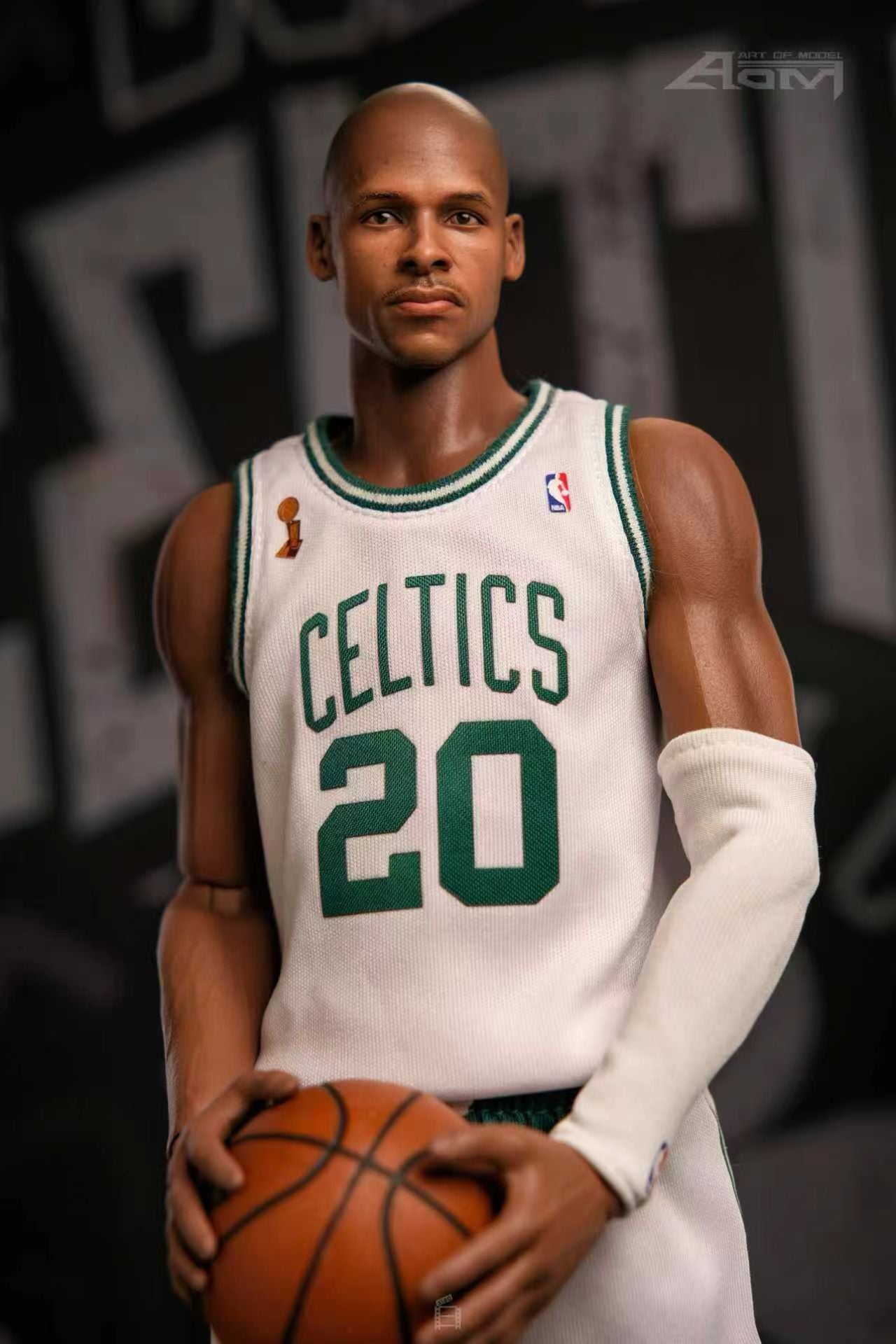 AOM Studio - AOM 1/6 Celtics Big Three Ray Allen 08 Championship Set | AOM 1/6 绿军三巨头 雷阿伦08夺冠套装 - Image 3