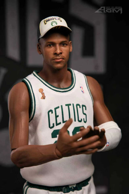 AOM Studio - AOM 1/6 Celtics Big Three Ray Allen 08 Championship Set | AOM 1/6 绿军三巨头 雷阿伦08夺冠套装 - Image 6