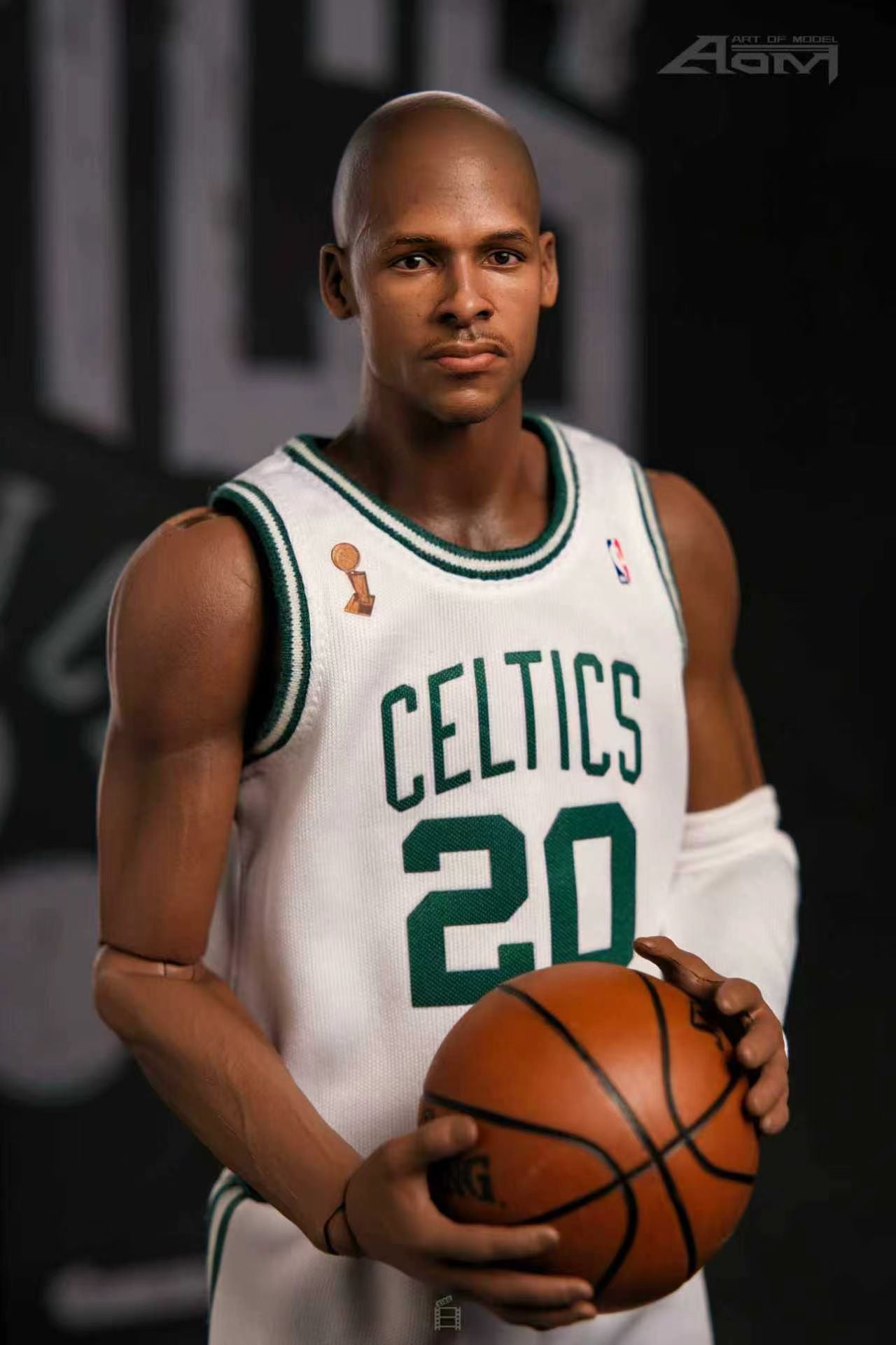 AOM Studio - AOM 1/6 Celtics Big Three Ray Allen 08 Championship Set | AOM 1/6 绿军三巨头 雷阿伦08夺冠套装 - Image 5