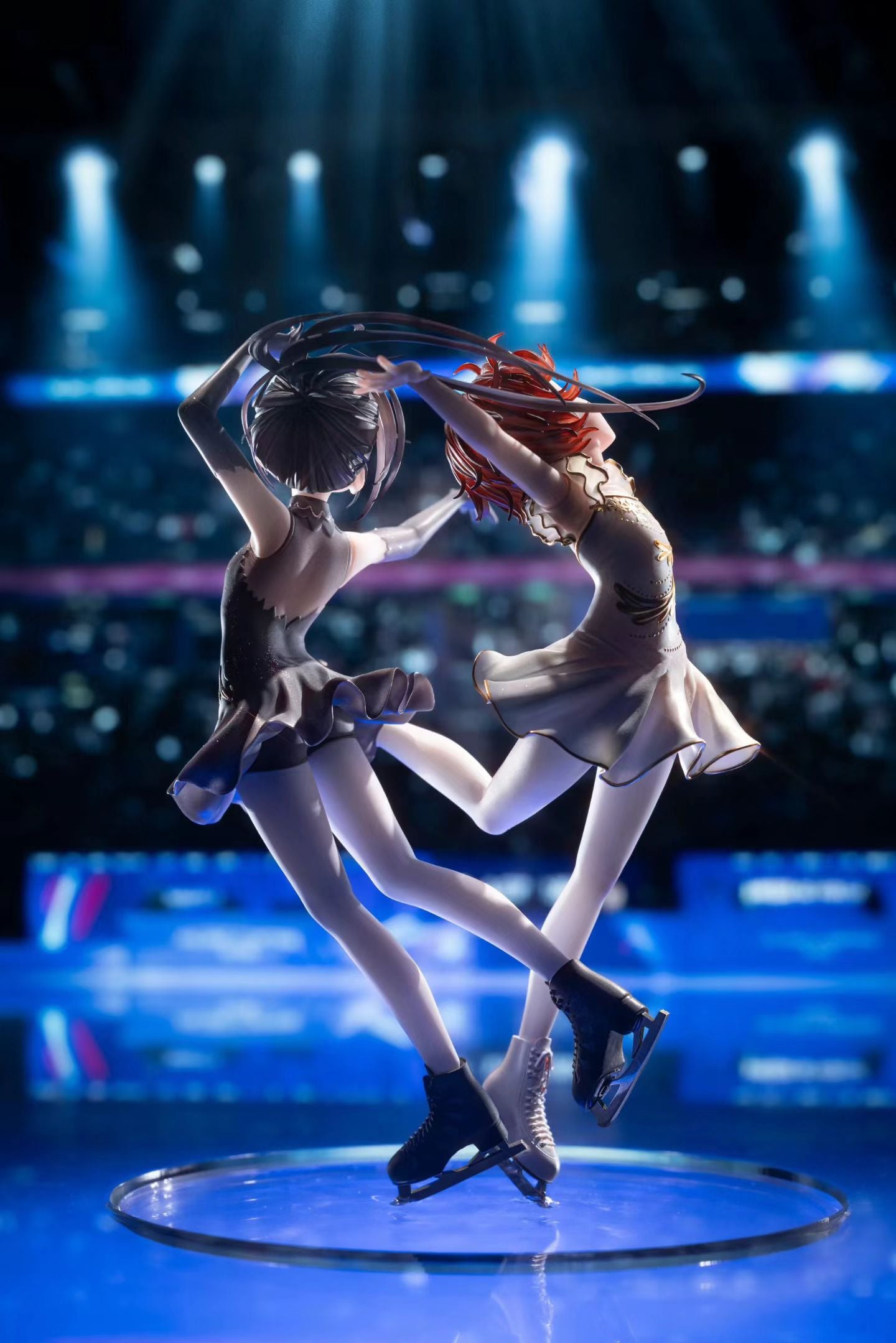 LLK Studio - 1/7 Xiao Qi Xiao Guang Dance on Ice Prayer Painted Figure | 1/7 小祈 小光 舞冰的祈愿 涂装成品 - Image 5
