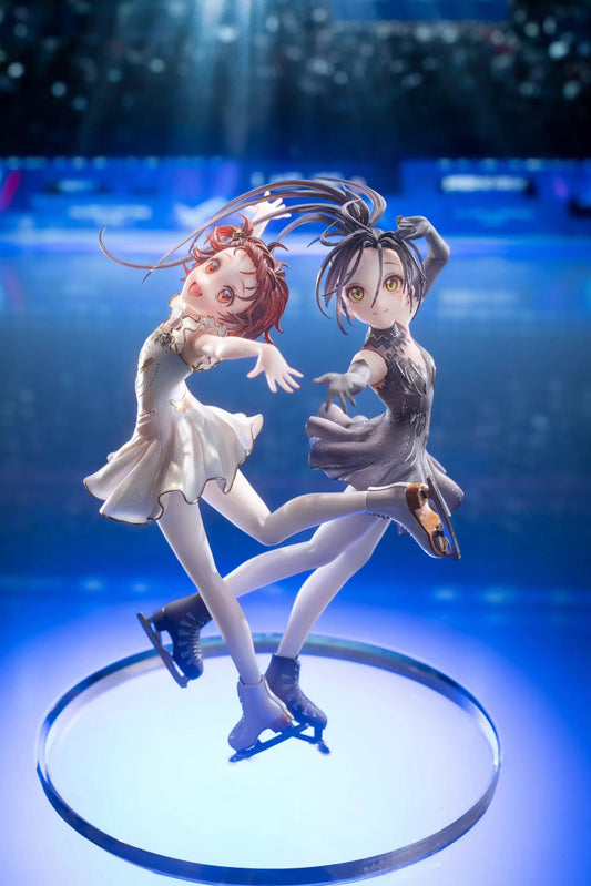 LLK Studio - 1/7 Xiao Qi Xiao Guang Dance on Ice Prayer Painted Figure | 1/7 小祈 小光 舞冰的祈愿 涂装成品 - Image 4