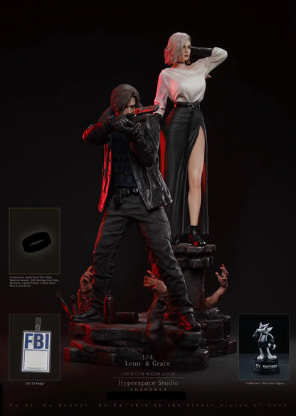 Hyperspace Studio - Resident Evil Requiem Series Leon and Grace | 生化危机 安魂曲系列 里昂与格雷斯