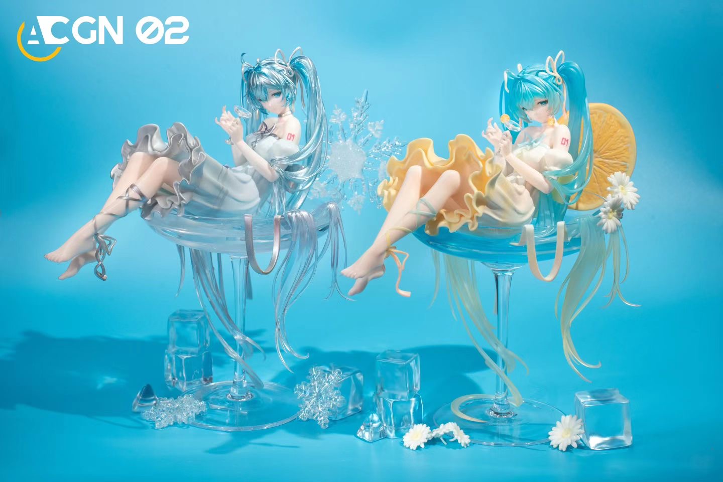 ACGN 02 STUDIO - Hatsune Miku Snow Miku & Summer Miku | 初音未来 雪未来&夏日未来 - Image 8