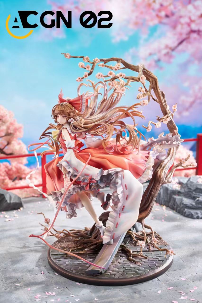 ACGN 02 Studio - Touhou Project Hakurei Reimu Sakura Blizzard | 东方Project 博丽灵梦 樱吹雪 - Image 1