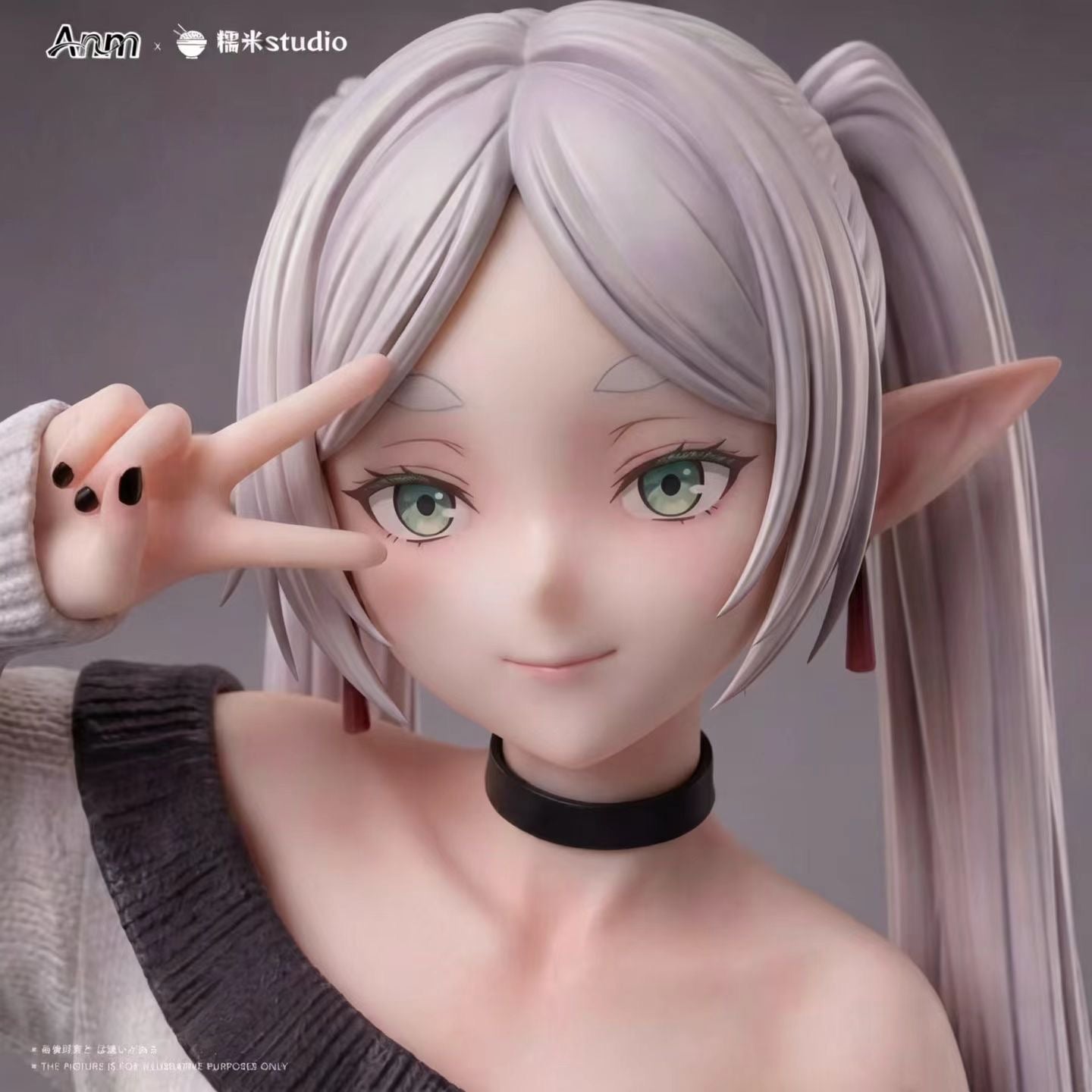 ANM×糯米studio - Frieren Beyond Journey's End Beauty Black Stockings Version | 葬送的芙莉莲 美女芙莉莲黑丝版本 - Image 3