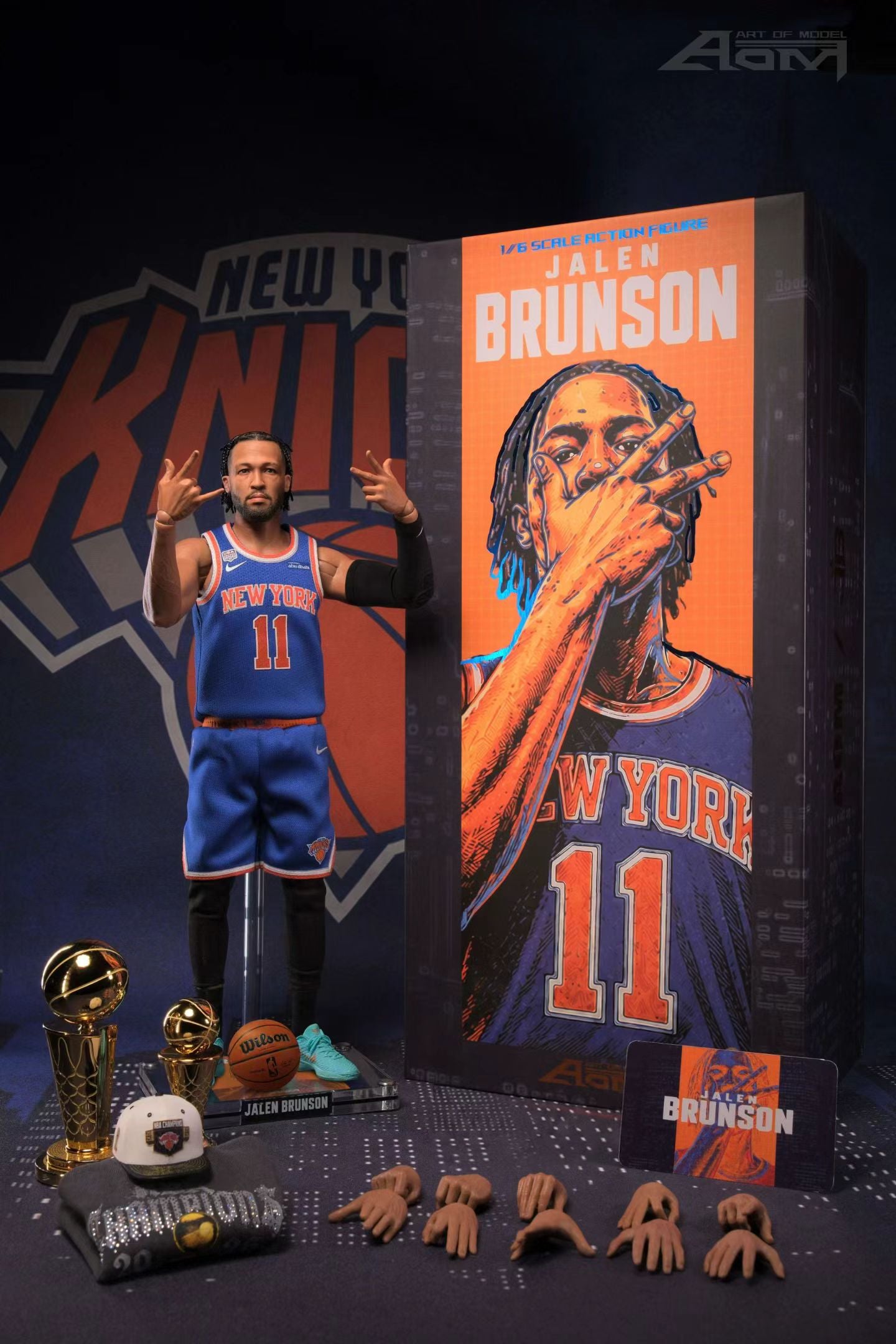 AOM Studio - NBA Jalen Brunson | NBA 布伦森 - Image 8