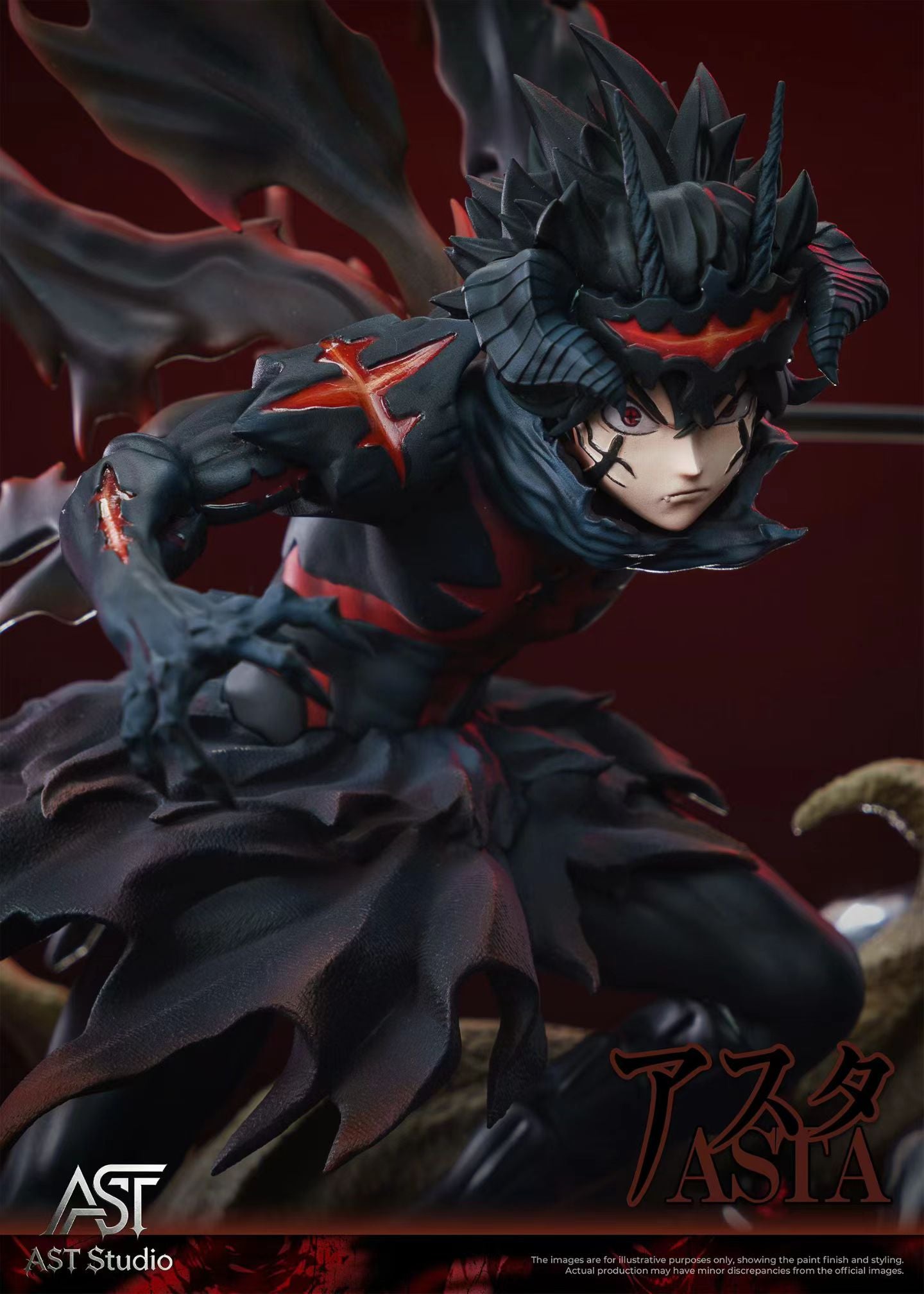 AST Studio - Black Clover Asta Full Devil Form | 黑色五叶草 阿斯塔 全恶魔形态 - Image 4