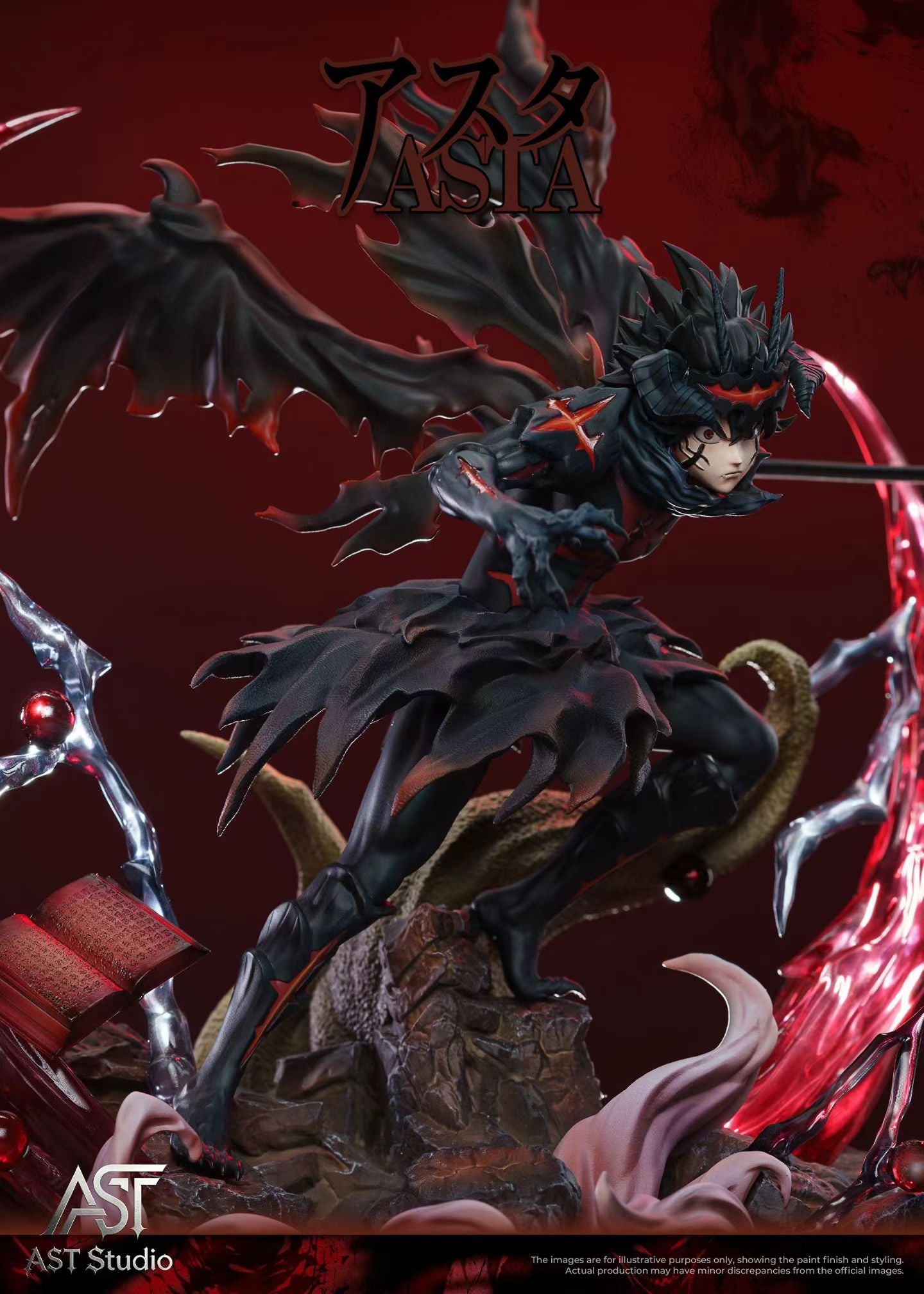 AST Studio - Black Clover Asta Full Devil Form | 黑色五叶草 阿斯塔 全恶魔形态 - Image 7