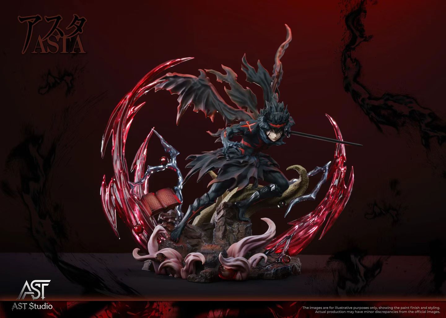 AST Studio - Black Clover Asta Full Devil Form | 黑色五叶草 阿斯塔 全恶魔形态 - Image 6