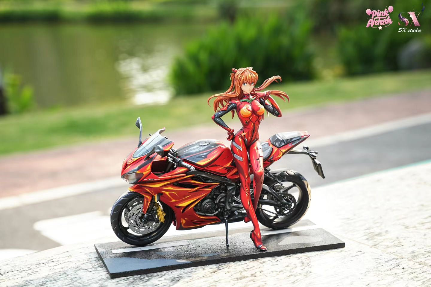 Aetheria Studios & SX Studio - Motorcycle Girl Asuka | 摩托机车少女明日香 - Image 4