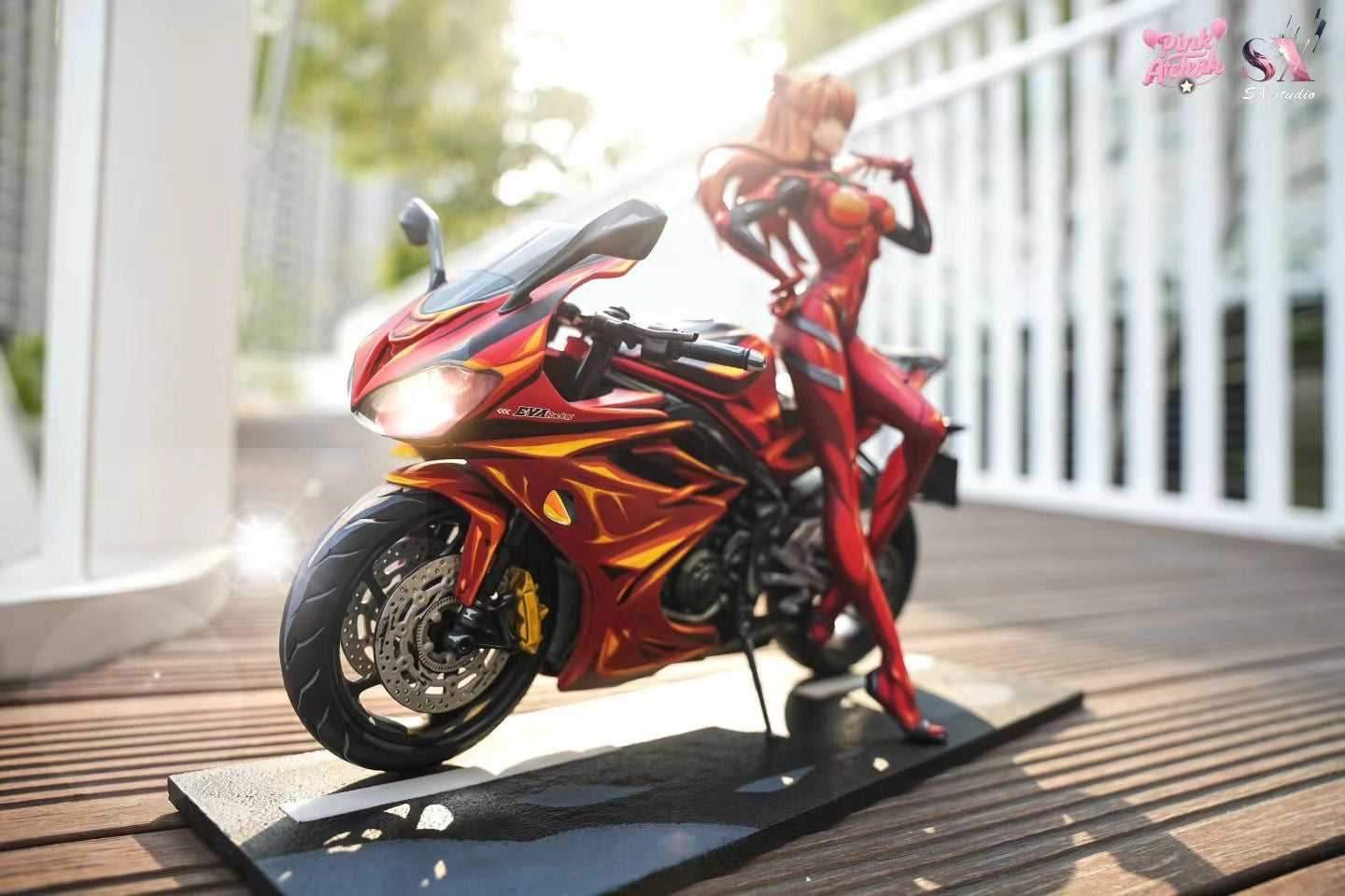 Aetheria Studios & SX Studio - Motorcycle Girl Asuka | 摩托机车少女明日香 - Image 3