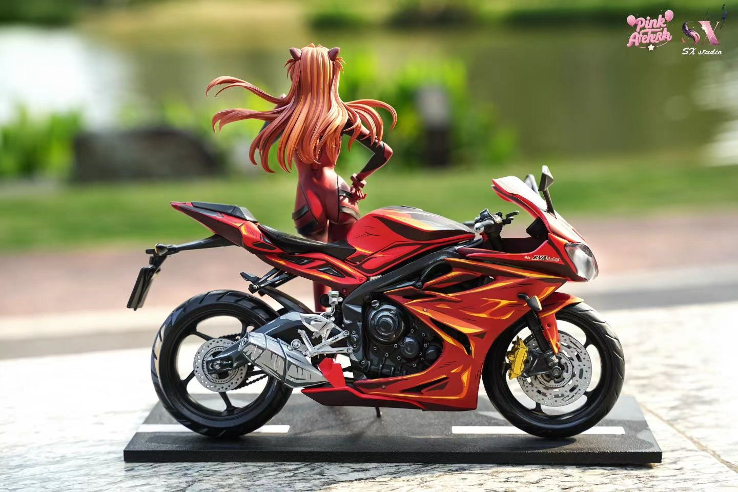Aetheria Studios & SX Studio - Motorcycle Girl Asuka | 摩托机车少女明日香 - Image 1