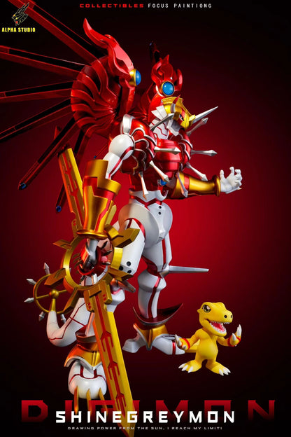 Alpha Studio - Alpha Studio Digimon Savers ShineGreymon | Alpha Studio 数码宝贝拯救者 闪光暴龙兽 - Image 2