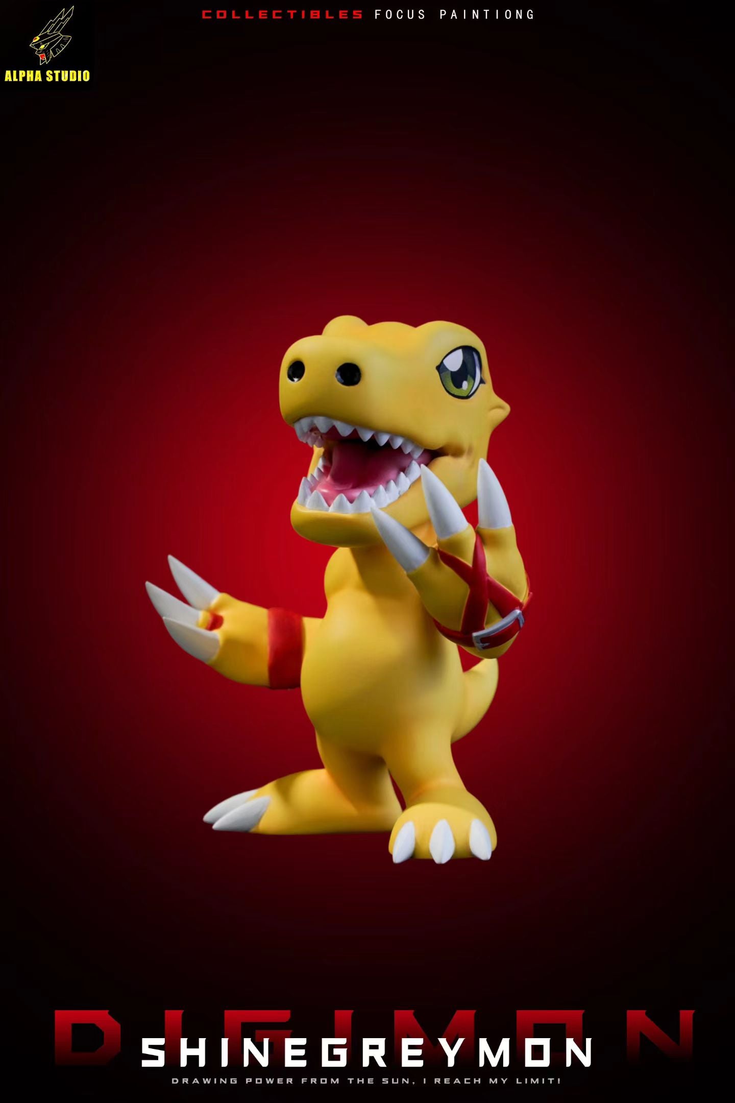Alpha Studio - Alpha Studio Digimon Savers ShineGreymon | Alpha Studio 数码宝贝拯救者 闪光暴龙兽 - Image 3