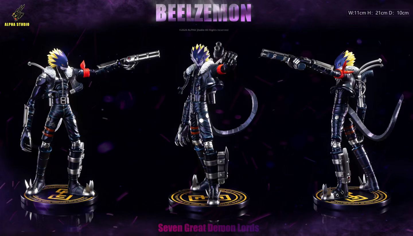 Alpha Studio - Digimon Beelzemon Gluttony | 数码宝贝 暴食堕天地狱兽 - Image 1