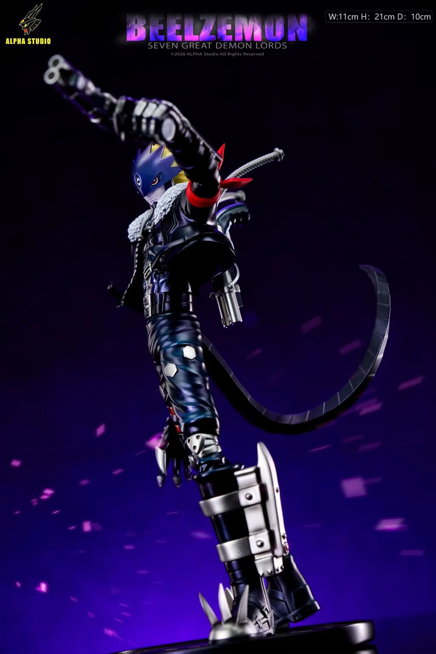 Alpha Studio - Digimon Beelzemon Gluttony | 数码宝贝 暴食堕天地狱兽 - Image 3
