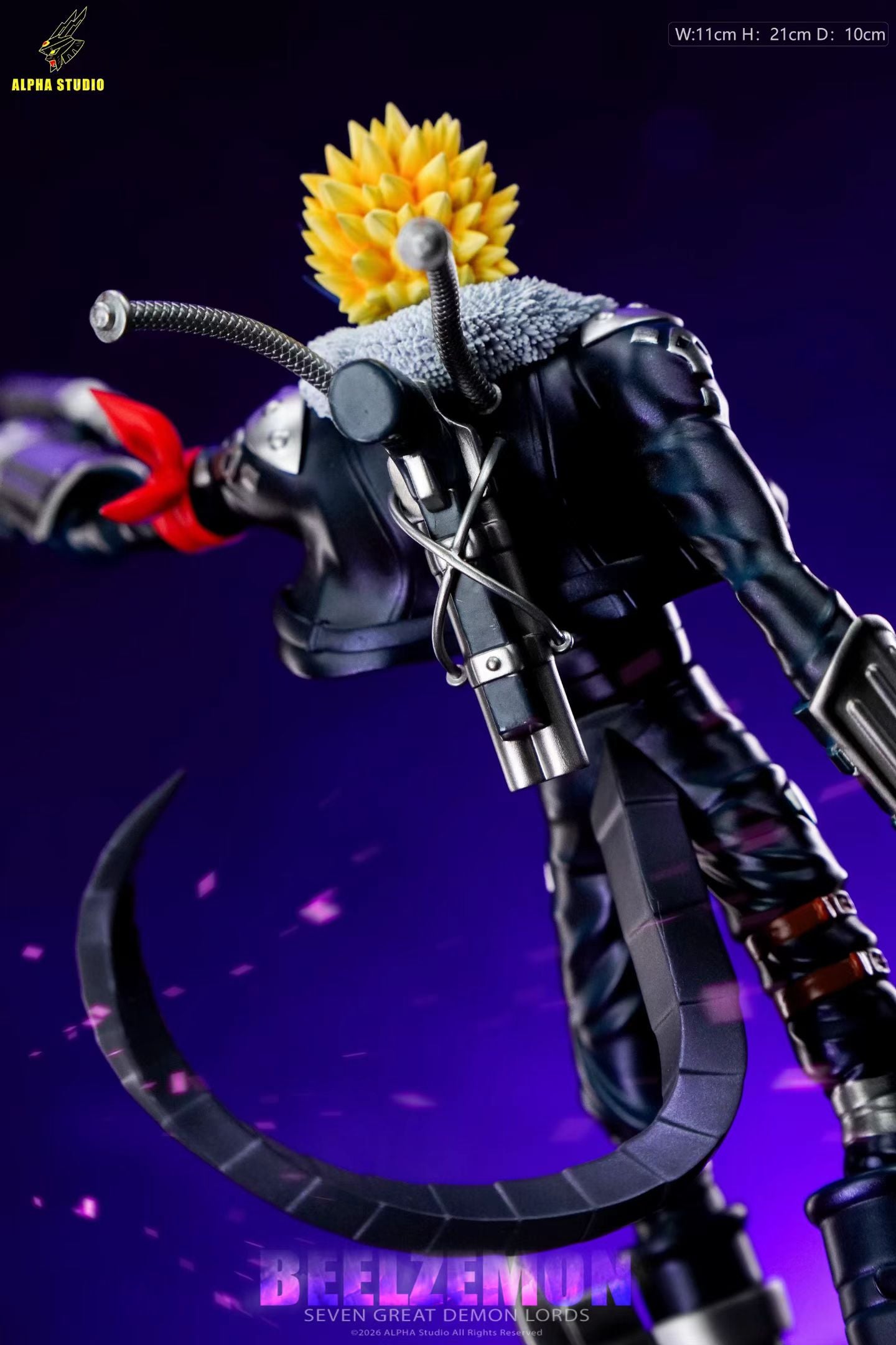 Alpha Studio - Digimon Beelzemon Gluttony | 数码宝贝 暴食堕天地狱兽 - Image 8