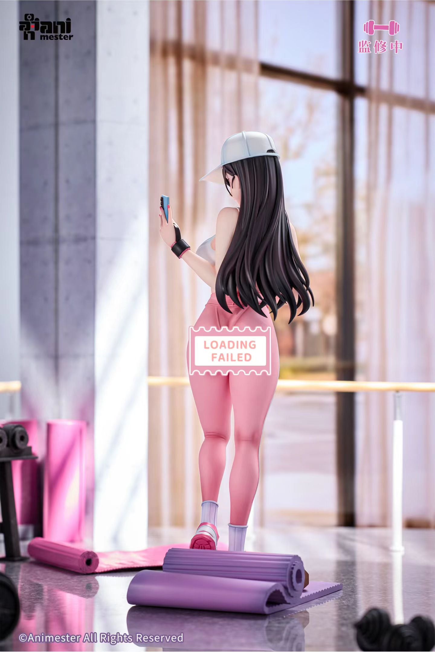 大漫匠Animester - Dongtan Fitness Girl Sweating Moment | 东滩 健身女孩的流汗时刻 - Image 4