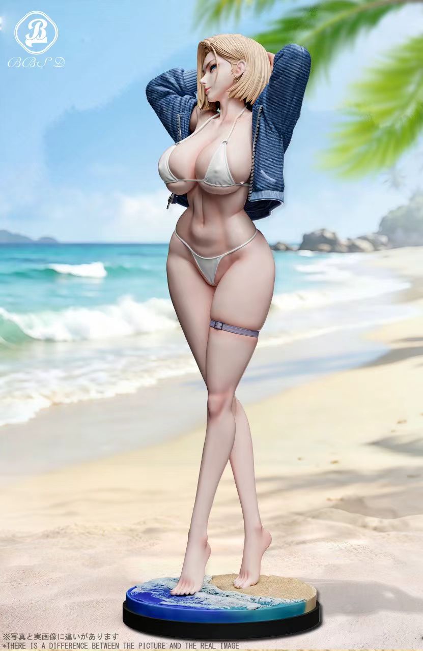 BBSD Studio - Dragon Ball Android 18 Bikini Cosplay | 龙珠 比基尼小姐姐cos 18号 - Image 4