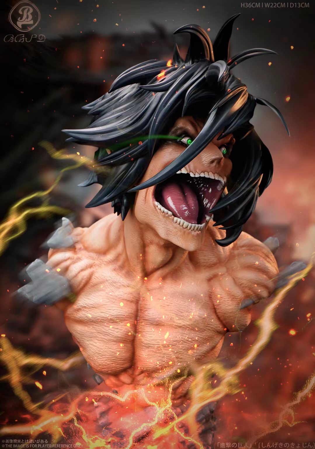 BBSD Studio - Eren Bust Statue | 艾伦 半身雕像 - Image 5