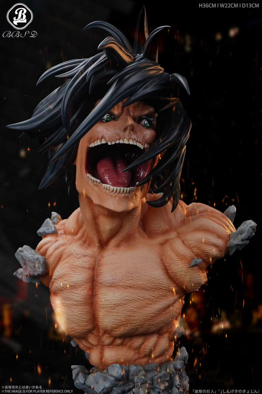 BBSD Studio - Eren Bust Statue | 艾伦 半身雕像 - Image 1