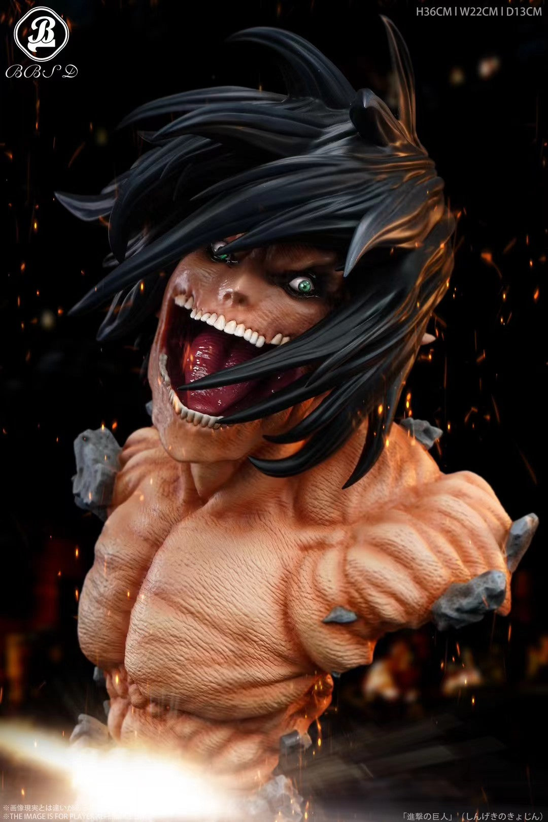 BBSD Studio - Eren Bust Statue | 艾伦 半身雕像 - Image 6
