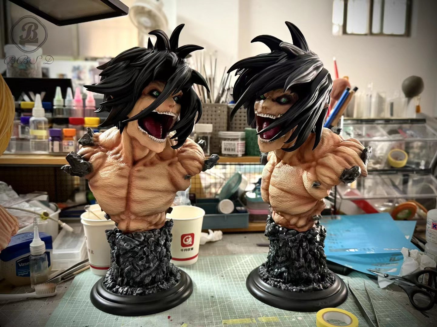 BBSD Studio - Eren Bust Statue | 艾伦 半身雕像 - Image 2