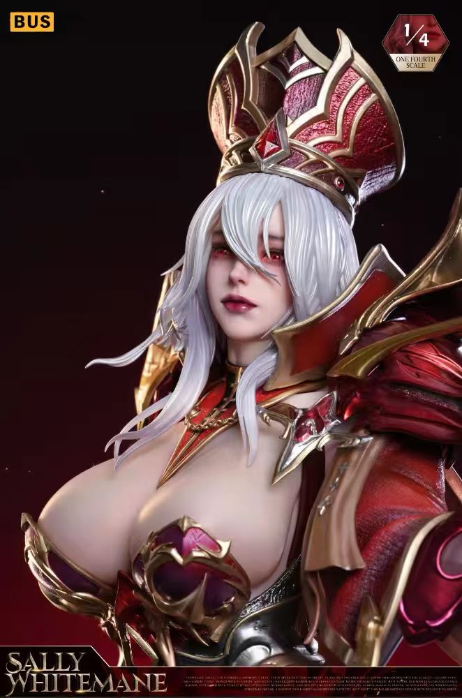 BUS Studio - Licensed BUS Whitemane High Inquisitor Scarlet Crusade Priestess of Light 1/4 Statue | 版权 BUS 怀特迈恩 大检察官 血色十字军 圣光女祭祀 1/4雕像 - Image 2