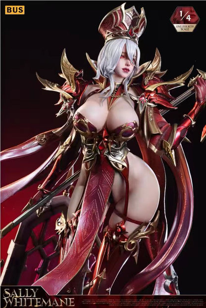 BUS Studio - Licensed BUS Whitemane High Inquisitor Scarlet Crusade Priestess of Light 1/4 Statue | 版权 BUS 怀特迈恩 大检察官 血色十字军 圣光女祭祀 1/4雕像 - Image 5