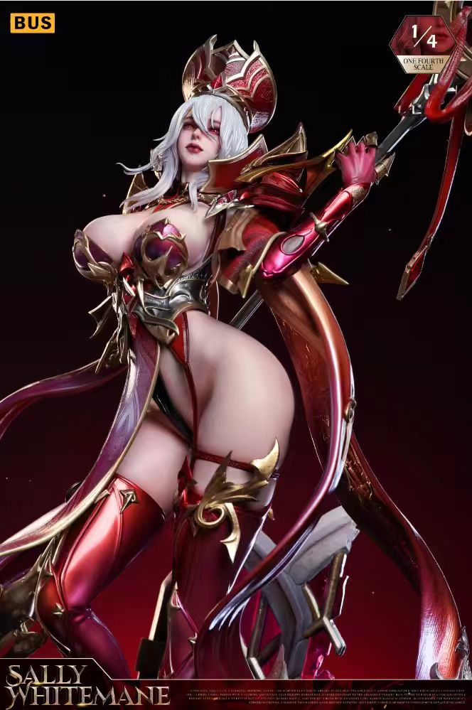 BUS Studio - Licensed BUS Whitemane High Inquisitor Scarlet Crusade Priestess of Light 1/4 Statue | 版权 BUS 怀特迈恩 大检察官 血色十字军 圣光女祭祀 1/4雕像 - Image 4