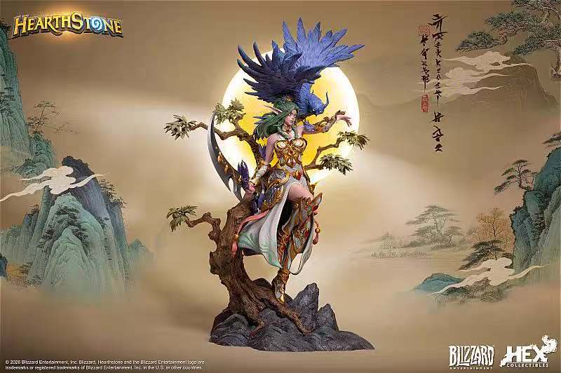 Blizzard x Hex Collectibles - Licensed World of Warcraft Tyrande Whisperwind | 版权 魔兽世界 泰兰德 - Image 2
