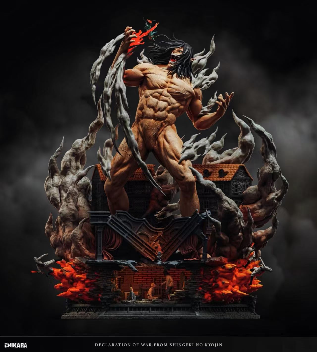 CHIKARA STUDIO - Attack on Titan Eren Jaeger Declaration of War | 进击的巨人 爱伦耶格尔 宣战 - Image 8