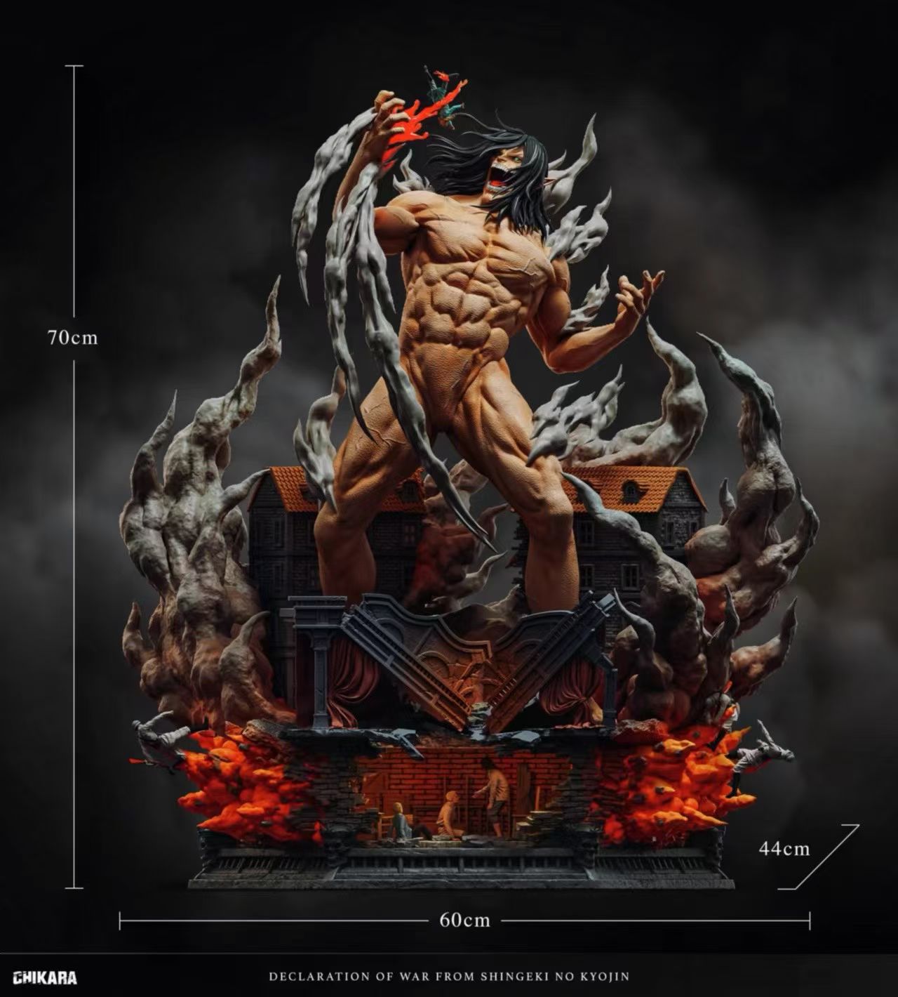 CHIKARA STUDIO - Attack on Titan Eren Jaeger Declaration of War | 进击的巨人 爱伦耶格尔 宣战 - Image 6