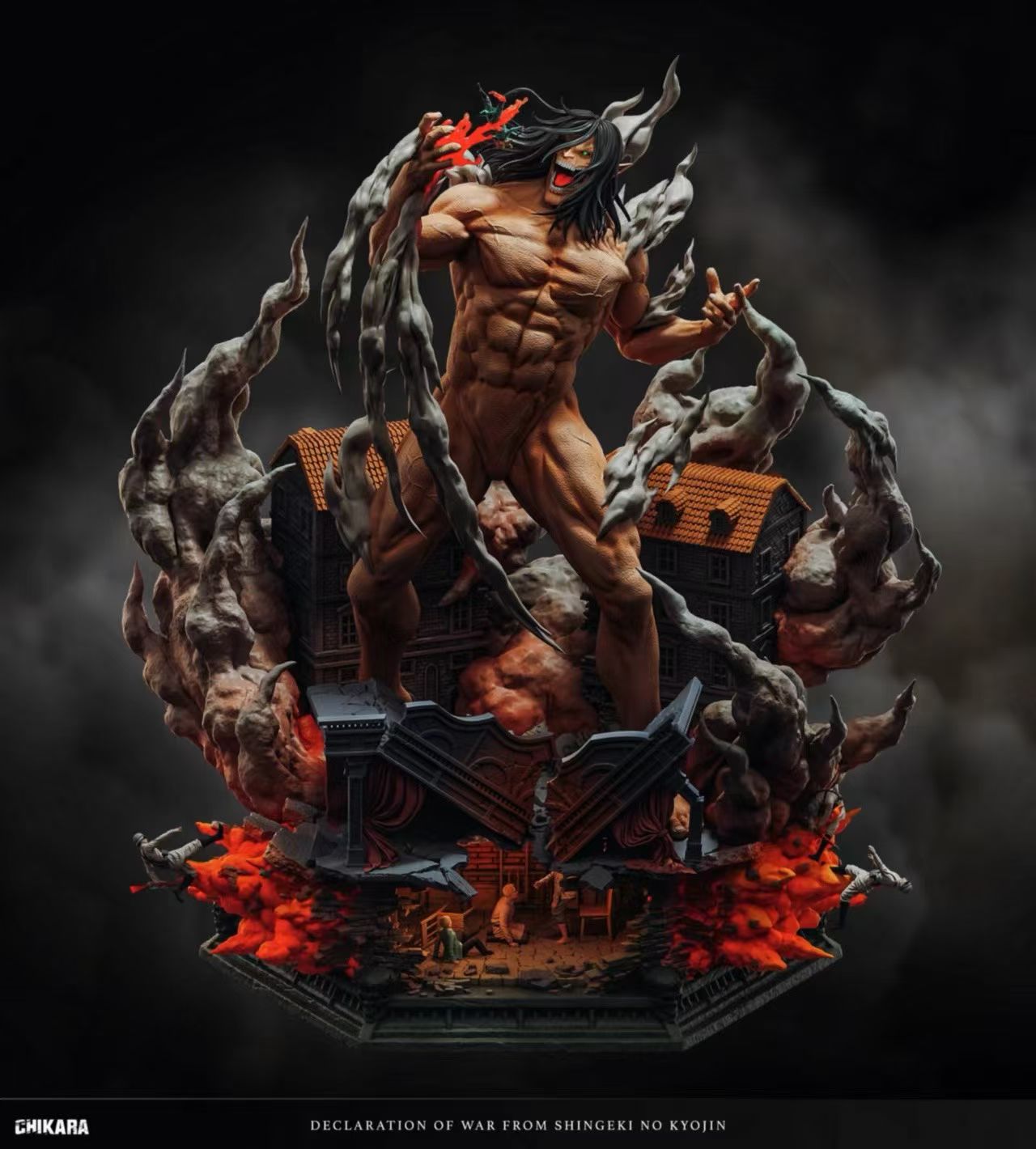 CHIKARA STUDIO - Attack on Titan Eren Jaeger Declaration of War | 进击的巨人 爱伦耶格尔 宣战 - Image 1