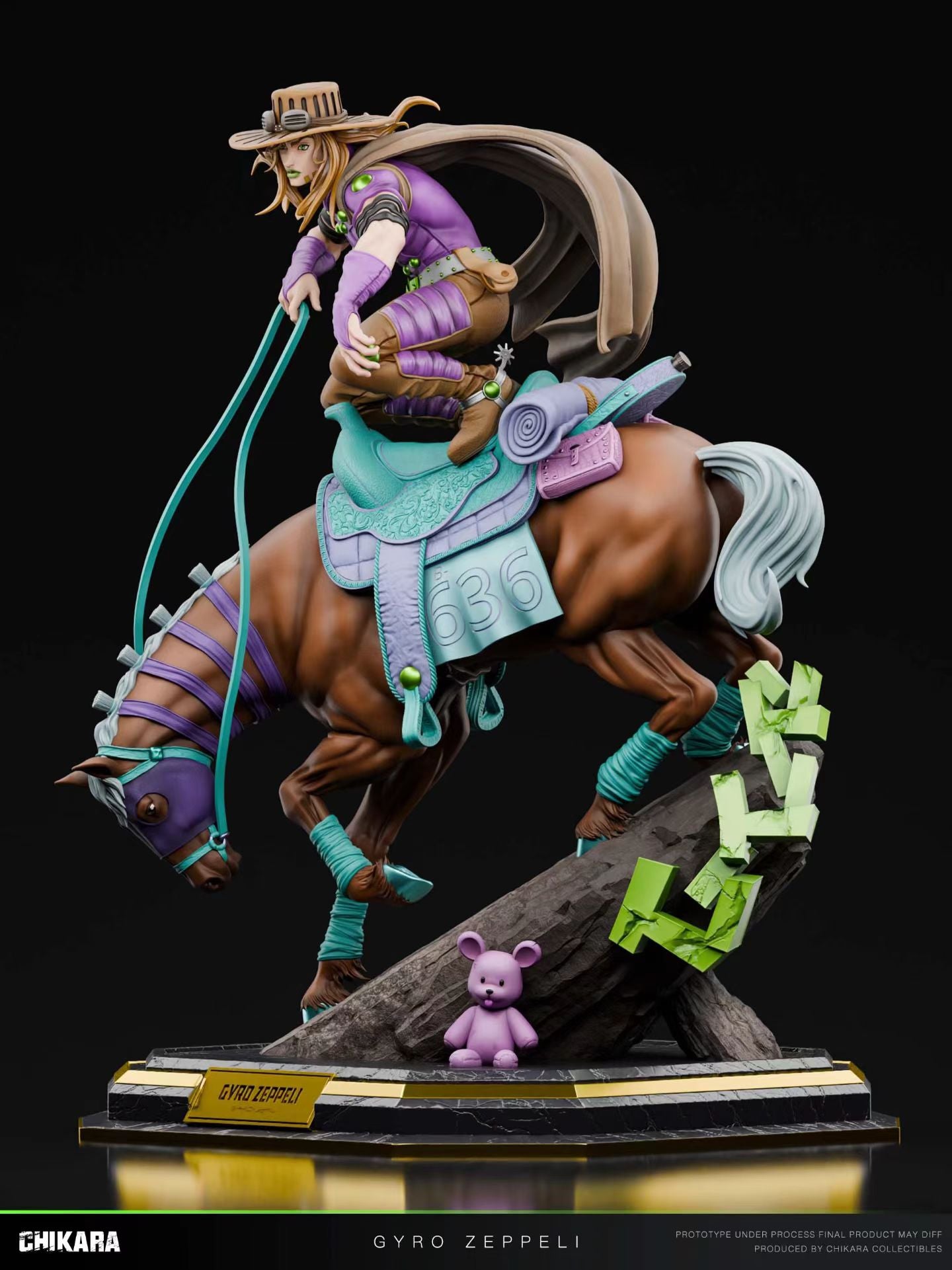 CHIKARA STUDIO - JoJo's Bizarre Adventure Part 7 Steel Ball Run Gyro Zeppeli | JOJO的奇妙冒险 第七部 飙马野郎 杰洛齐贝林 - Image 2