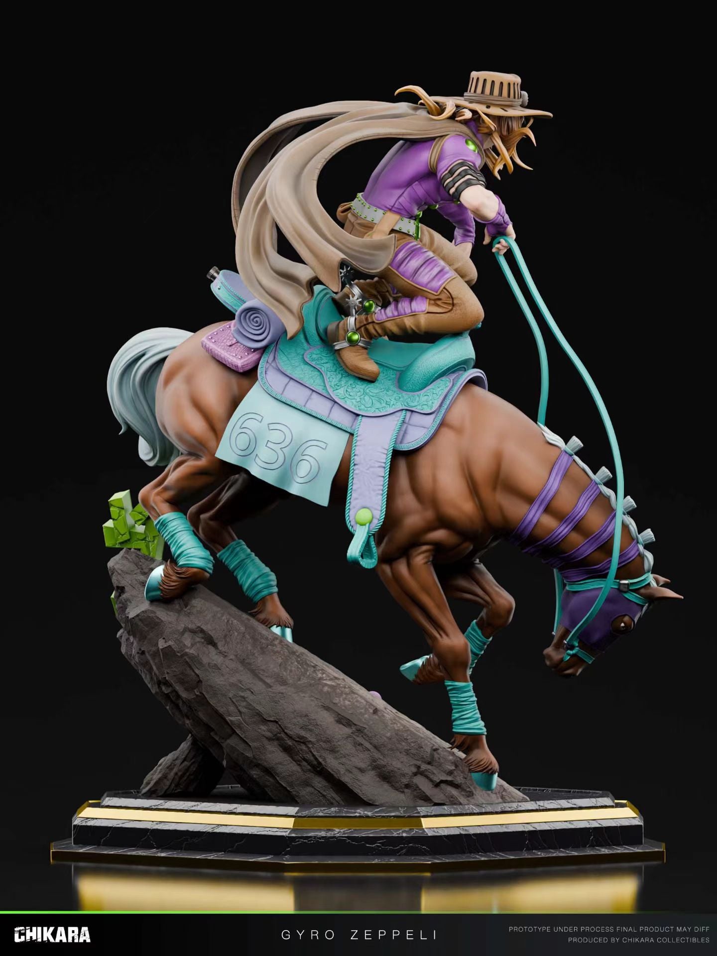 CHIKARA STUDIO - JoJo's Bizarre Adventure Part 7 Steel Ball Run Gyro Zeppeli | JOJO的奇妙冒险 第七部 飙马野郎 杰洛齐贝林 - Image 3