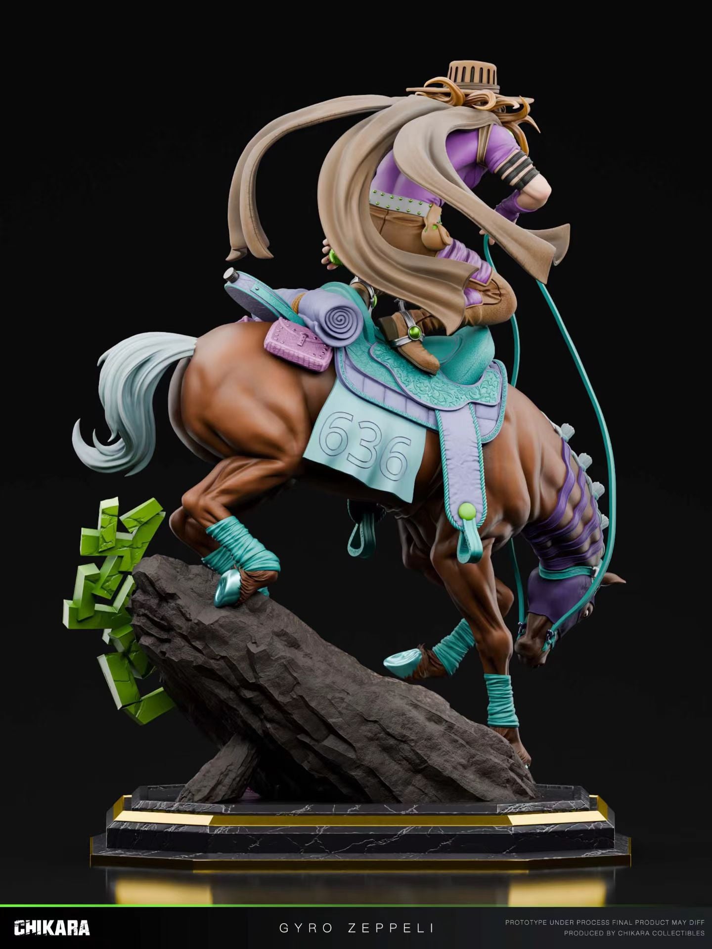 CHIKARA STUDIO - JoJo's Bizarre Adventure Part 7 Steel Ball Run Gyro Zeppeli | JOJO的奇妙冒险 第七部 飙马野郎 杰洛齐贝林 - Image 1