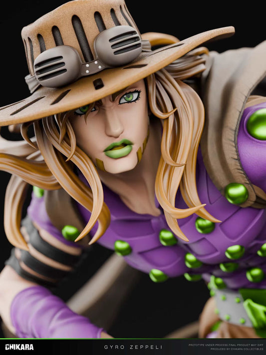 CHIKARA STUDIO - JoJo's Bizarre Adventure Part 7 Steel Ball Run Gyro Zeppeli | JOJO的奇妙冒险 第七部 飙马野郎 杰洛齐贝林 - Image 8