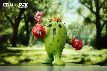 CONTINUE & RE.X STUDIO - Digimon Adventure Cactusmon and Mimi | 数码宝贝大冒险 仙人掌兽与美美 - Image 2