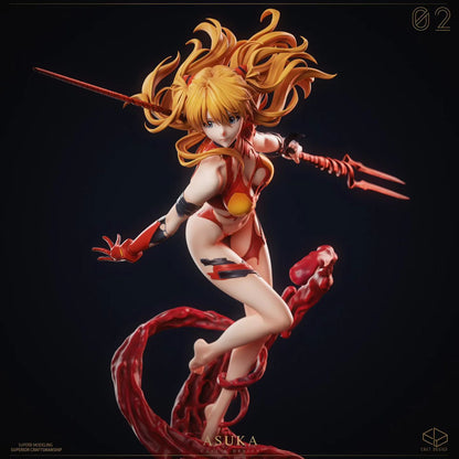 Cast Design Studio - Grand Master No.10 Red Warrior Asuka | 至臻大师No.10 赤色战姬 明日香 - Image 6