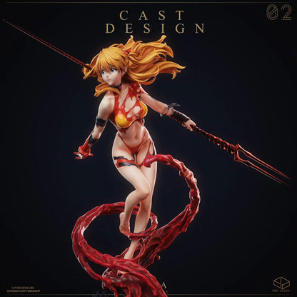 Cast Design Studio - Grand Master No.10 Red Warrior Asuka | 至臻大师No.10 赤色战姬 明日香 - Image 5