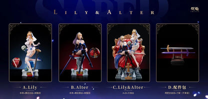 Chi Yan Studio - Fate Series Lily and Alter My King Bride | Fate系列 花嫁Lily&Alter 吾王 - Image 4