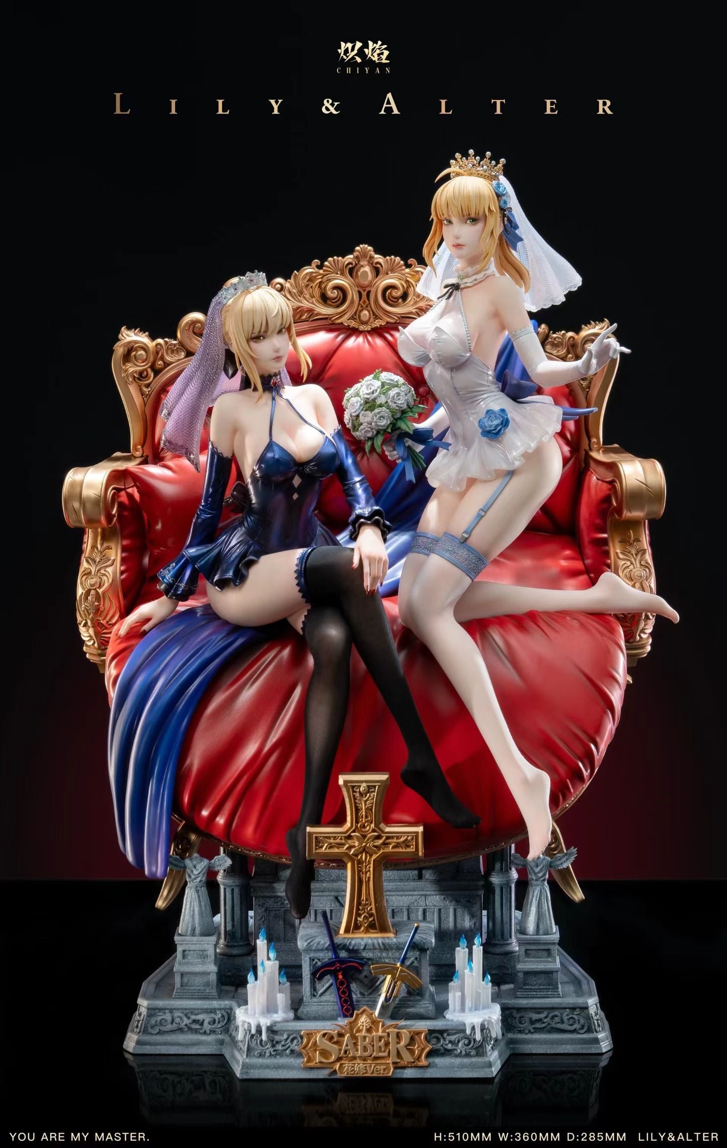 Chi Yan Studio - Fate Series Lily and Alter My King Bride | Fate系列 花嫁Lily&Alter 吾王 - Image 5