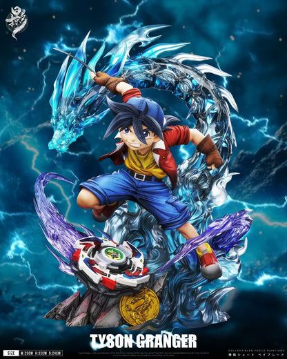 Childhood Nostalgia Series 001 Four Sacred Beasts Resonance Beyblade - Little Dragon - Image 1