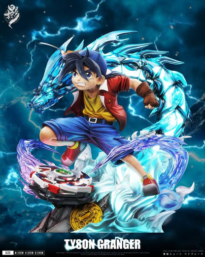 Childhood Nostalgia Series 001 Four Sacred Beasts Resonance Beyblade - Little Dragon - Image 7