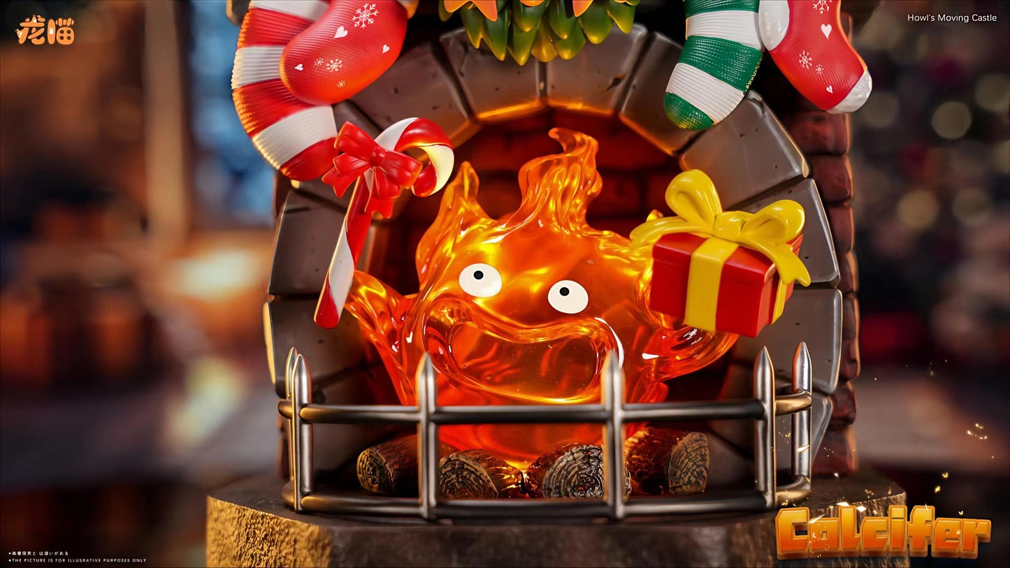 龙喵工作室 - Christmas Calcifer | 圣诞卡西法 - Image 6